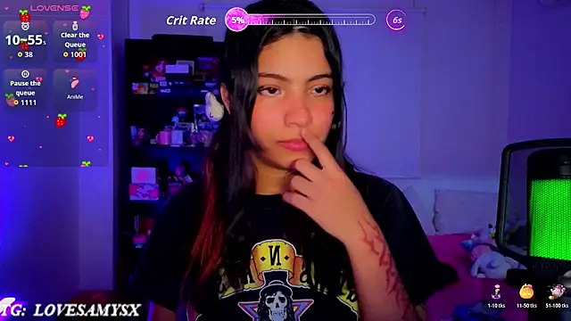 Lovelyamyy - CUM SHOW IN PANTIES + FEETS + DOMI👾