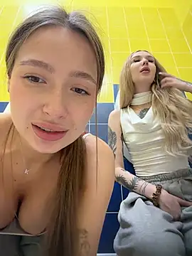 Coconut_milk - Kate massage boobs Zoe near urinal