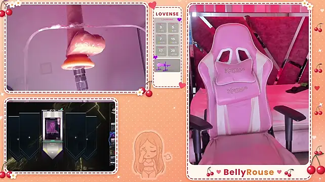 BellyRouse - DESTROY MY WET PUSSY+NIPPLES CAPS CT 2 M