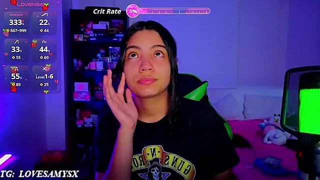 Lovelyamyy - CUM SHOW IN PANTIES + FEETS + DOMI👾