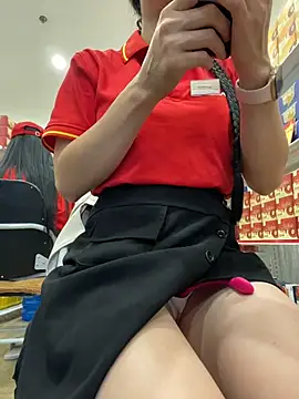 Sneaky_Cumshoot - Sneaky masturbating under Mart Cashier