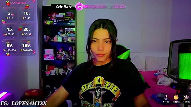 Lovelyamyy - CUM SHOW IN PANTIES + FEETS + DOMI👾