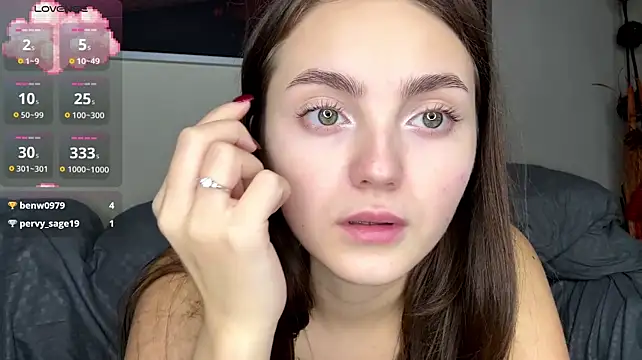 LoraDavi - Water on ass/boobs wet