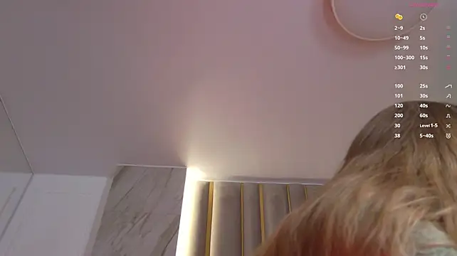 LeslieMines - panties teasing (camera from below)