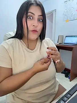Angie_e - Naked in office Risky boss shhh