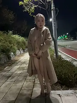 Winter11 - 漏奶TITS（做目标脱光我）By the road