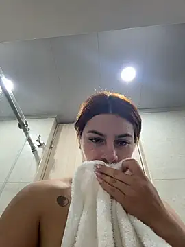 AtheneaRossi - Massage whit cream in tits nude