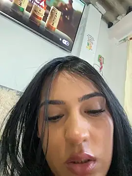 SahanaPrince - Big squirt on the stairs