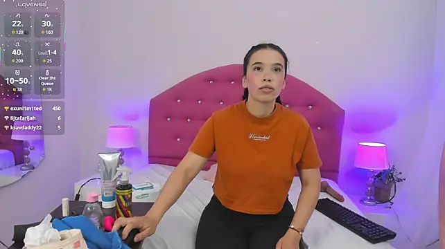 Summer_May - Suck fingers and rub nipples
