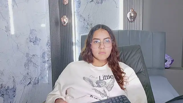 Angeles_azul - show titis + Rub nipples