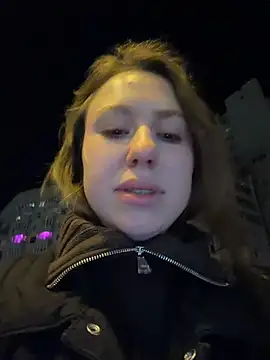 Outdoor-houndour - unzip top for 2 min and play with tits