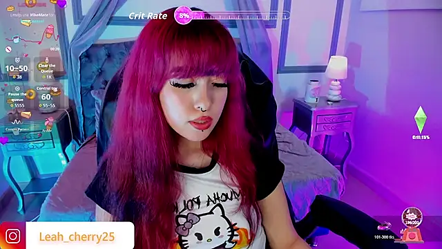 Leah_cherry - i want see your under skirt 👅
