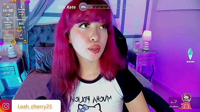 Leah_cherry - i want see your under skirt 👅