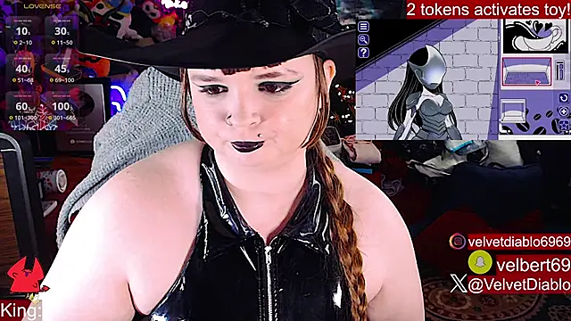 VelvetDiablo - Can I sit on your face?