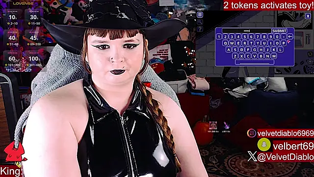 VelvetDiablo - Can I sit on your face?