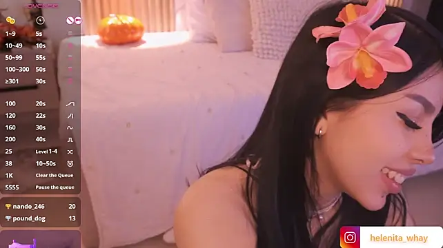 Helena_Whaite - SLAP FACE WITH DILDO + SPIT DILDO