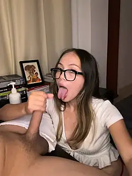 Valery_and_Dani_ - Both Hands and mouth on Dick