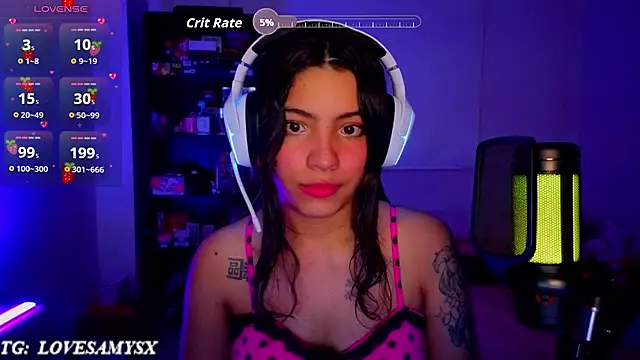 Lovelyamyy - CUM SHOW IN PANTIES + FEETS + DOMI👾