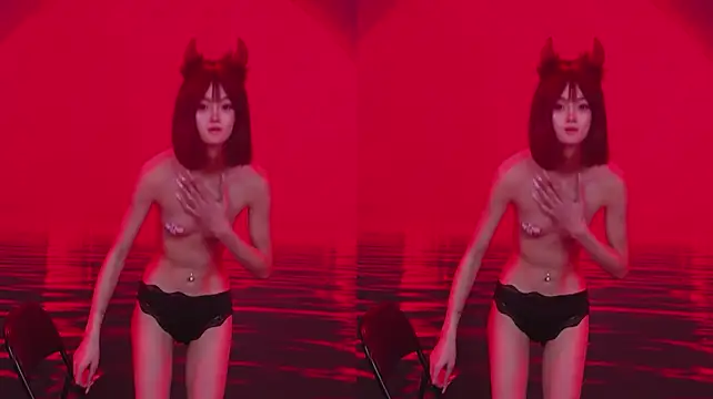 GuaiGuai616 - 冰冰 第1关 脱掉上衣 舞蹈继续 Take off one's shirt