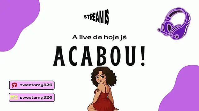 Sweetamy326 - Show de exibição e masturbação