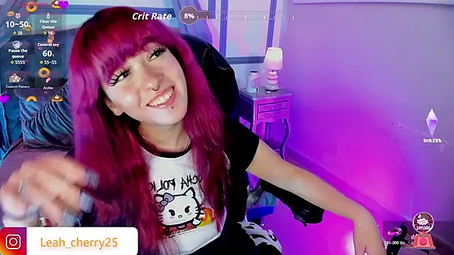 Leah_cherry - i want see your under skirt 👅