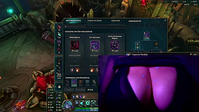 PuffMorgana - Showzinho de peitos ( . )( . )