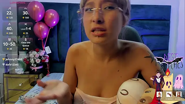 _AliceWonderland - play with nipples
