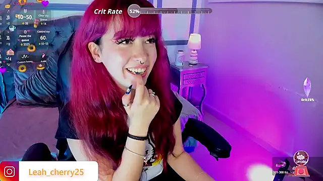 Leah_cherry - i want see your under skirt 👅