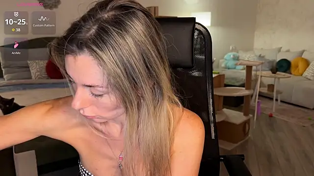 DannaEvan - naked tits tease with oil