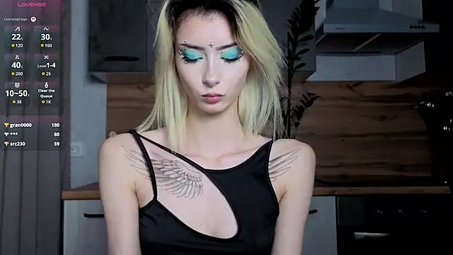 Kittysocutie - full nude + toy control 5 min ;)