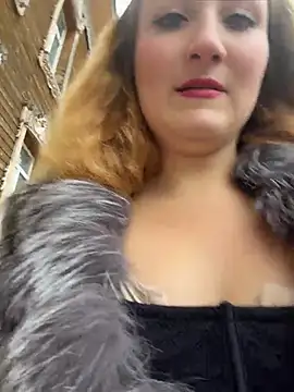 AdelRich - Walking without panties under a coat