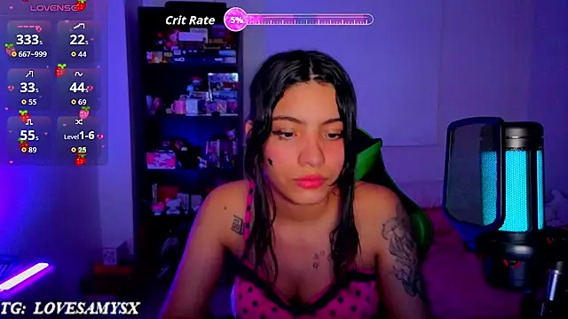 Lovelyamyy - CUM SHOW IN PANTIES + FEETS + DOMI👾