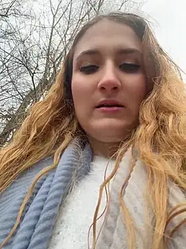 AdelRich - Walking without panties under a coat