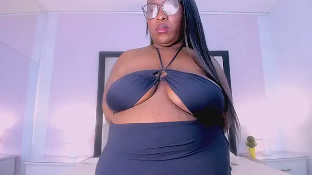 TreisyVixen - topless with saliva