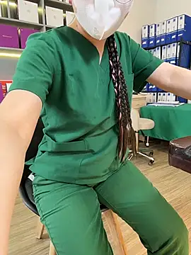 Secretly_masturbating - Orgasm at the clinic/クリニックでのオーガズム