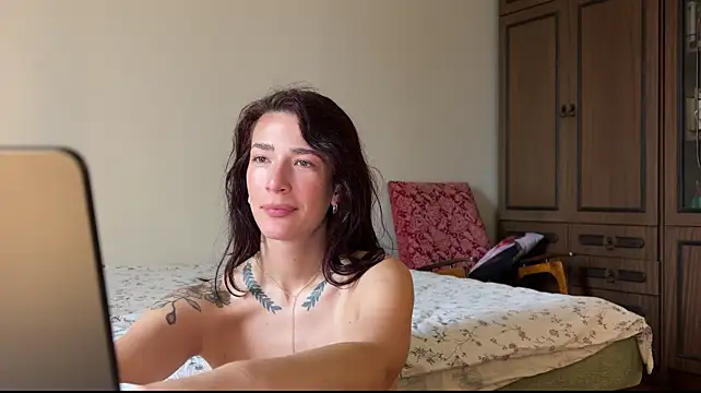 Mulaniha - breast massage near the camera