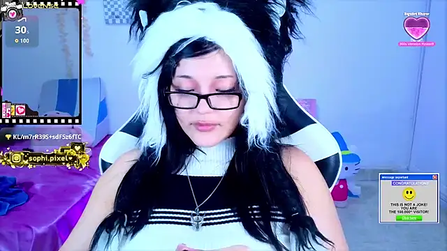 Sophiepixel - Control lush x10 min + orgasmo