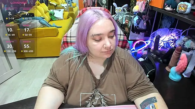 Softie_Sofy - Pussyfuck with black big toy~( •̀ ω •́ )