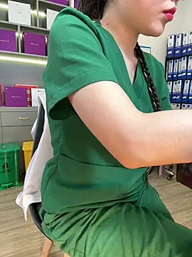 Secretly_masturbating - Orgasm at the clinic/クリニックでのオーガズム