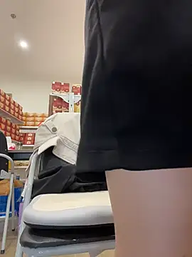 Sneaky_Cumshoot - Sneaky masturbatiing under Mart Cashier