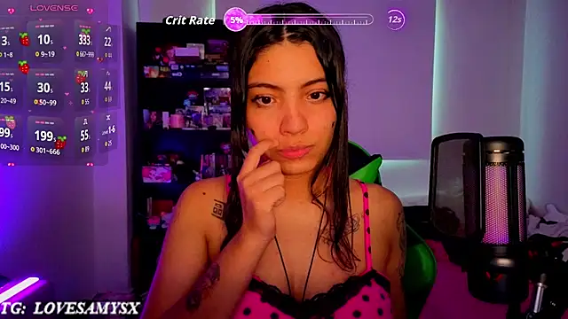 Lovelyamyy - CUM SHOW IN PANTIES + FEETS + DOMI👾