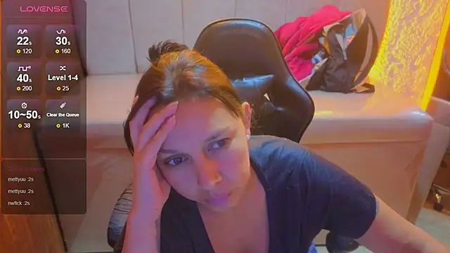 Afrodita_b_ - hot candle on tits