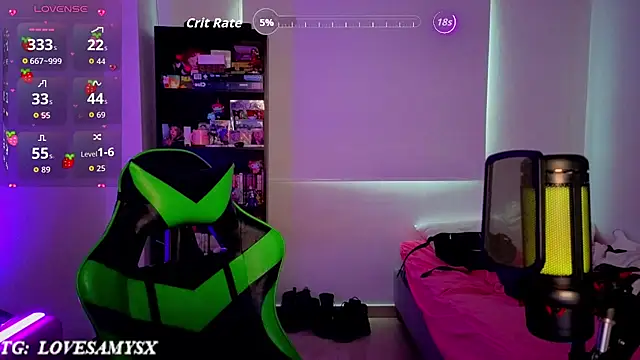 Lovelyamyy - CUM SHOW IN PANTIES + FEETS + DOMI👾