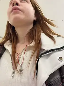 SlavicCandy - flash boobs in public mall