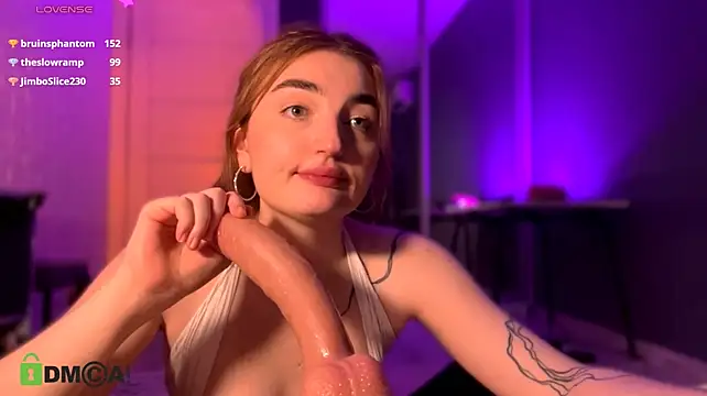 RinaAverEdge - Ride That HUGE dildo