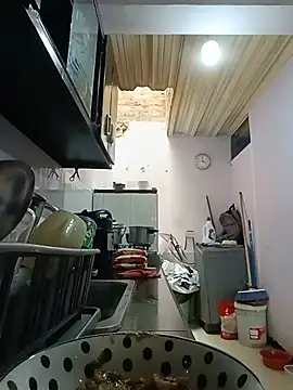MariBelle1 - Naked totally in the kitchen