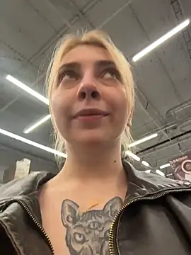 Sunny___Bunny - Open door in MENS WC naked