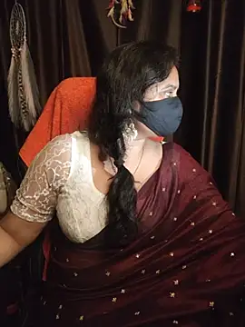 Urs_vrinda - Back tease & boobs open