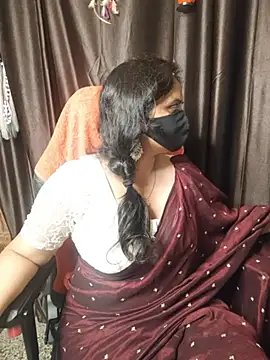 Urs_vrinda - Back tease & boobs open