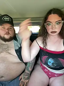 ANNIEandHUNNIE - Fuck Show “in public” creampie